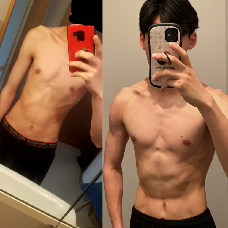 【182cm・58kg】「ガリーズ」と呼ばれた僕が、体重+7kg。ポロシャツを自信を持って着られるようになるまで